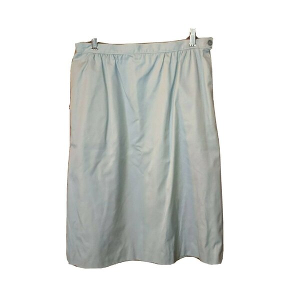 Country Sophisticates Pendleton Size S Small Skirt Light Green - Picture 1 of 5
